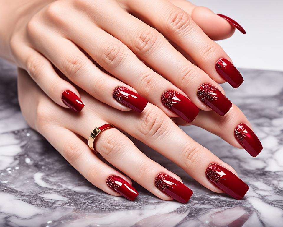 Red Nail Inspirations: Inspiracje na czerwone paznokcie 1 inspiracje na czerwone paznokcie
