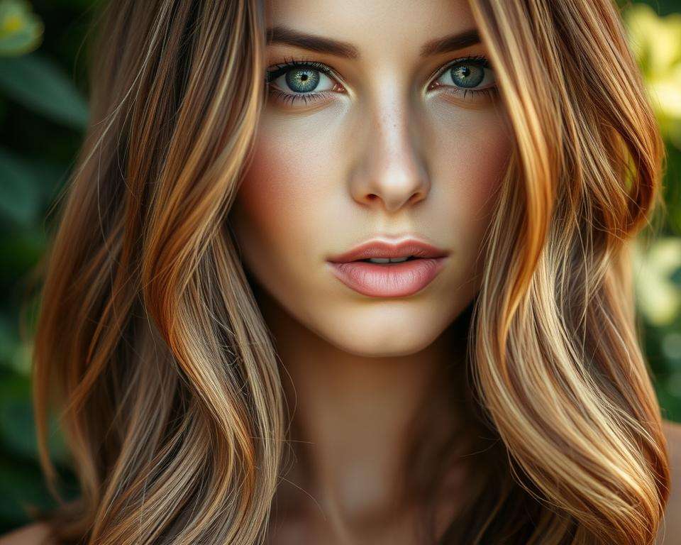 balayage do szarych oczu balayage do szarych oczu