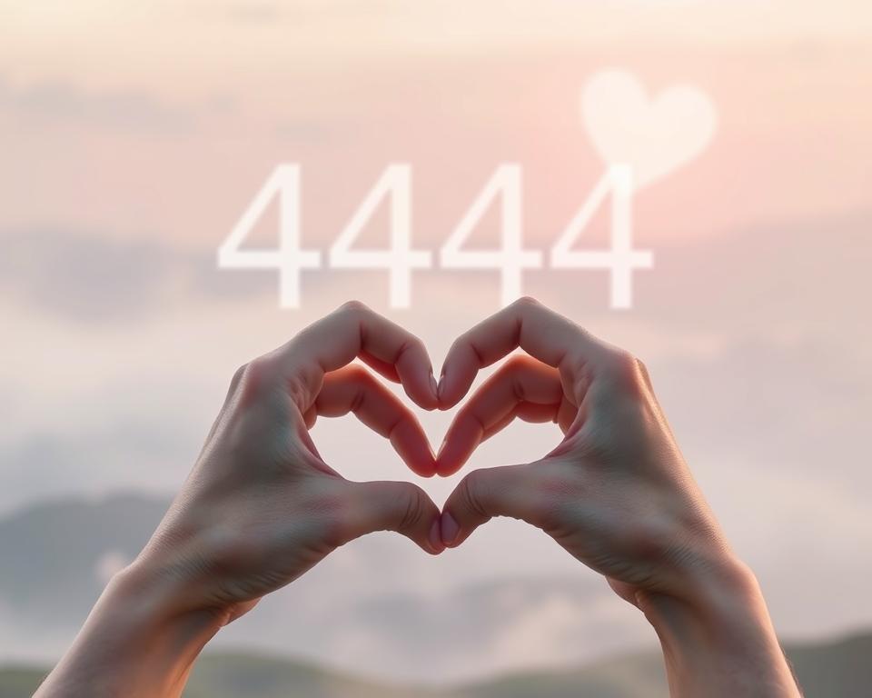 symbolika liczby 4444 w miłości